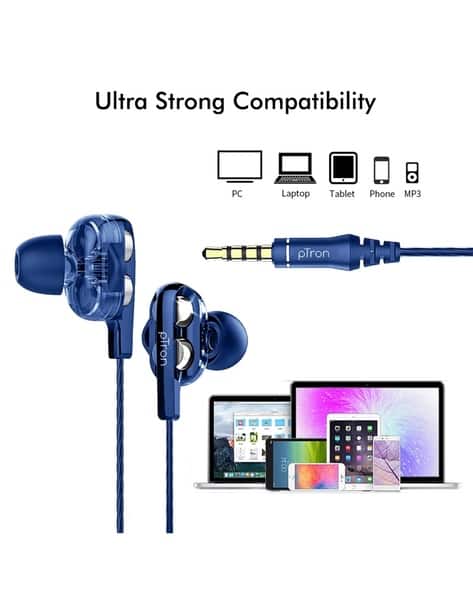 Wired Earphones New 4d Earphone Wired Headphones Ptron 4d