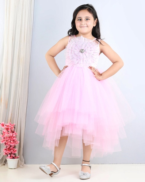 Buy Baby Pink Dresses Frocks for Girls by TOY BALLOON KIDS Online Ajio