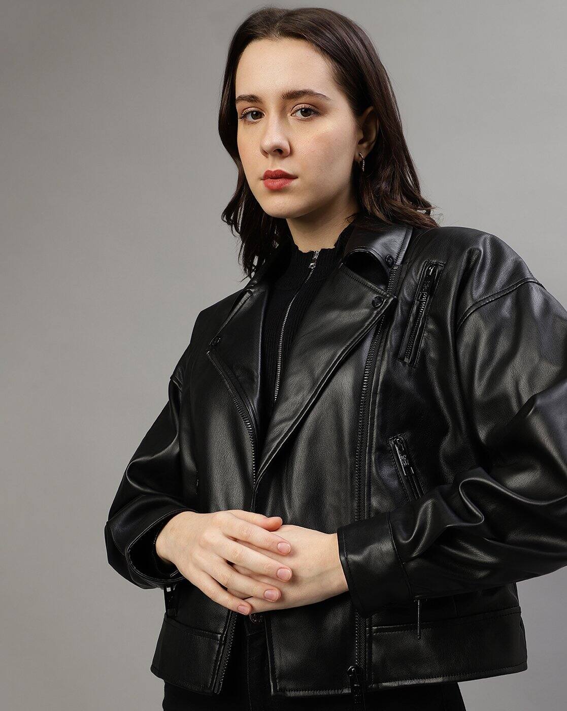 ジャケット・アウター 90s DKNY black satin motorcycle jacket 90s DKNY black satin motorcycle jacket
