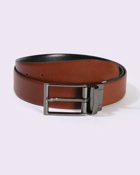 network Men Leather Belt with Tang-Buckle Closure-picture-29