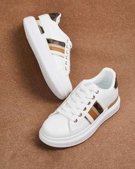 Buy White Casual Shoes for Women by Ginger by lifestyle Online Ajio