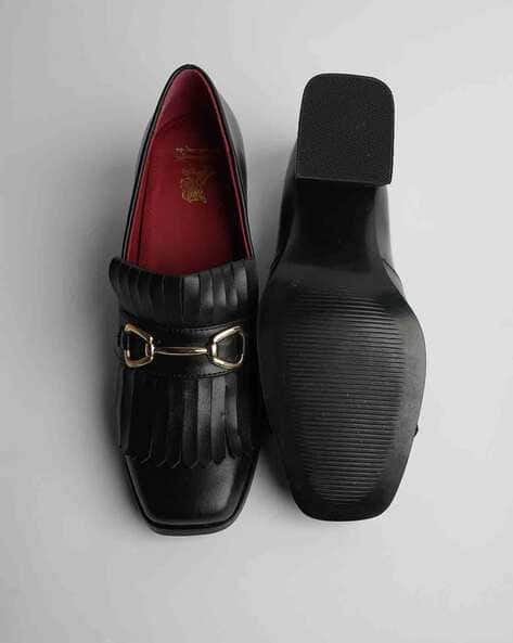 Buy Black Heeled Shoes for Women by Theater Online