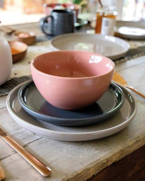 Solid Ceramic Dinner Plate