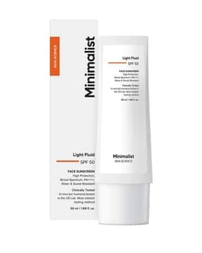 minimalist Light Fluid SPF 50 Face Sunscreen-picture-13