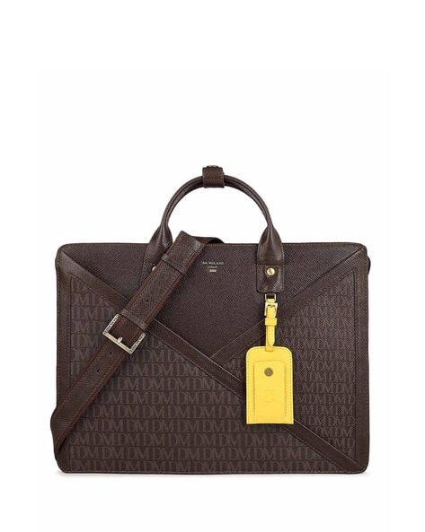 Buy Brown Laptop Bags for Men by Da Milano Online