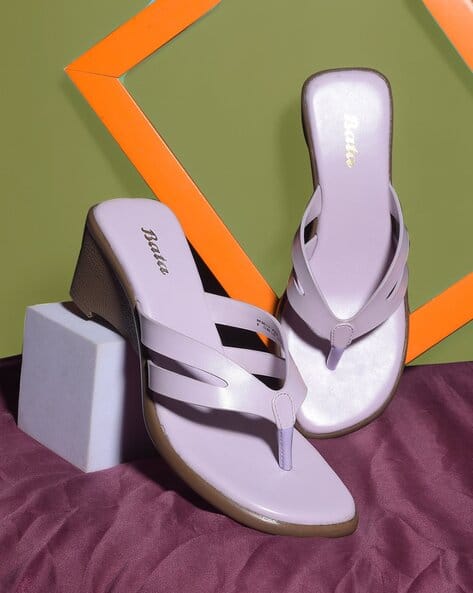 Buy Purple Heeled Sandals for Women by Bata Online