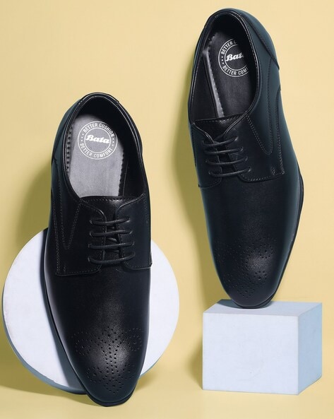 Buy Black Formal Shoes for Men by Bata Online Ajio