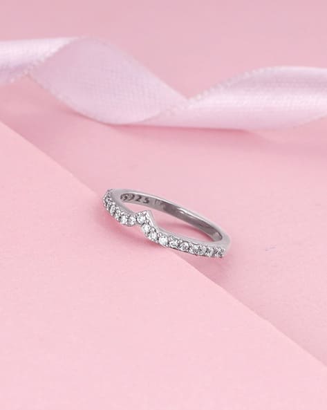 Buy Silver-Toned Rings for Women by Giva Online