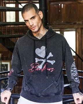 Buy Black Sweatshirt & Hoodies for Men by ZAMS Online | Ajio.com