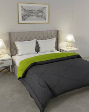 Quilted Double Reversible Comforter-image-38