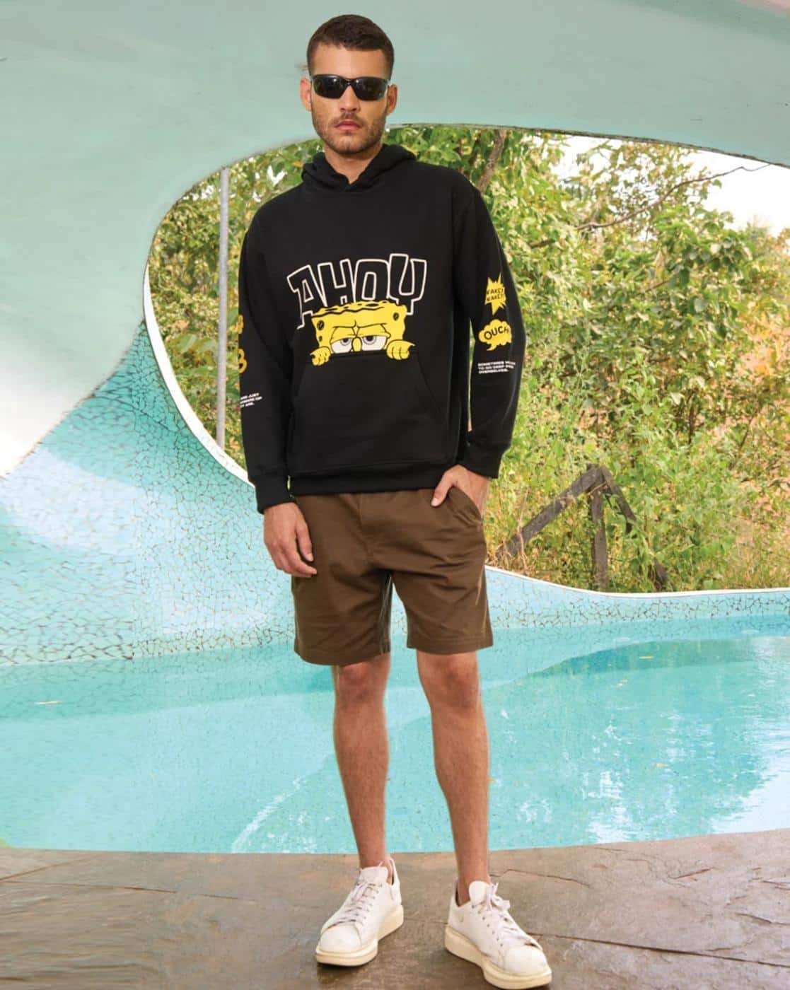 Buy Black Sweatshirt & Hoodies for Men by BONKERS CORNER Online