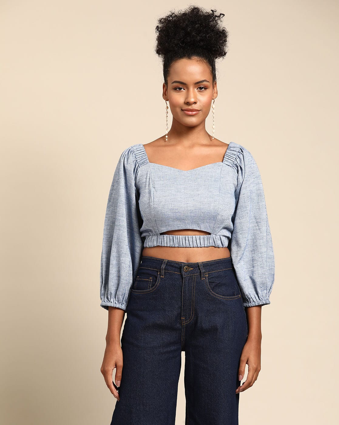 Buy Blue Tops for Women by Woowzerz Online | Ajio.com