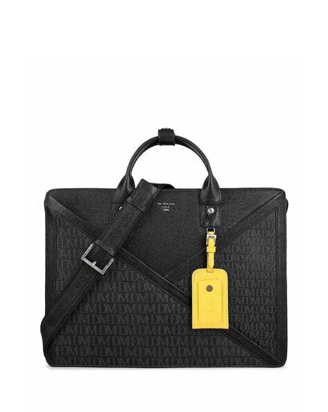 Buy Black Laptop Bags for Men by Da Milano Online