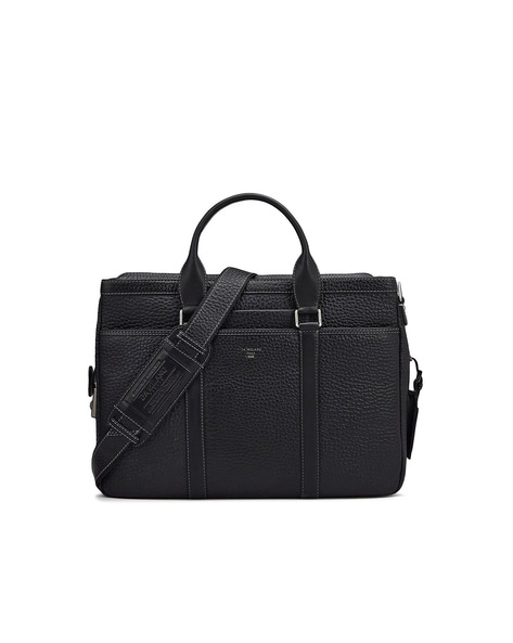 Buy Black Laptop Bags for Men by Da Milano Online Ajio