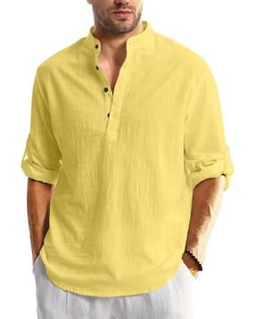 vida loca Men Slim Fit Short Kurta-picture-14