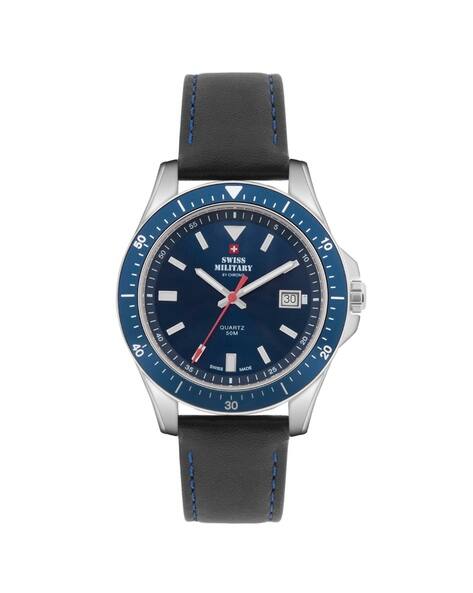 Men Swiss Made Analog Strap Style Watch