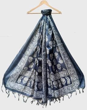 molcha by babita singh Women Printed Dupatta with Tassels-picture-45