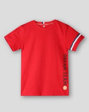 kb team spirit Boys Printed Core Slub Jersey T-Shirt-picture-11
