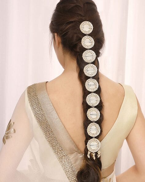 Buy White Hair Accessories for Women by Priyaasi Online