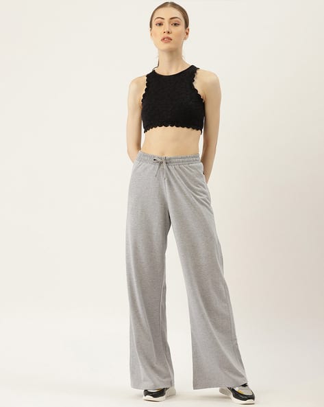 Buy Grey Track Pants for Women by Femea Online | Ajio.com