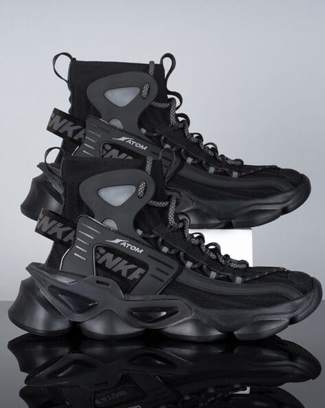 Buy Black Casual Shoes for Men by ATOM Online | Ajio.com
