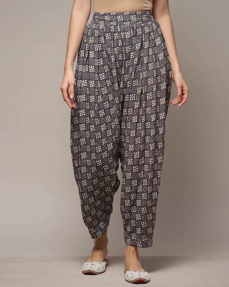 Women Geometric Print Salwar Pants Price in India
