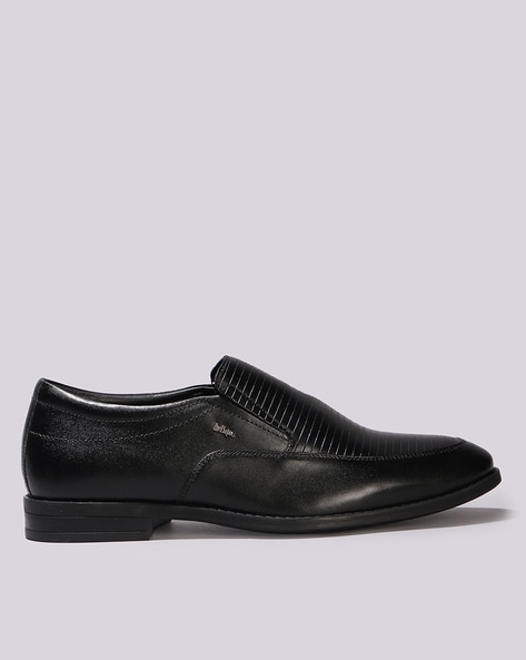 Lee Cooper Men Self-Striped Slip-On Shoes