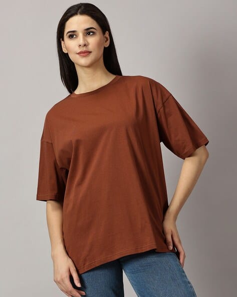 Buy The Hollander Women Cotton Solid Oversized  Online | Ajio.com