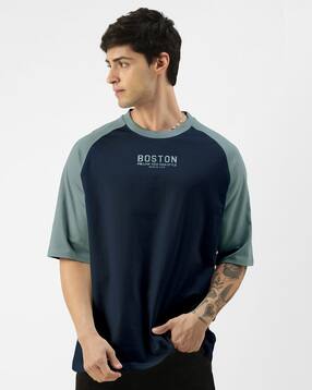 maniac Men Typographic Print Oversized Fit T-Shirt-picture-30