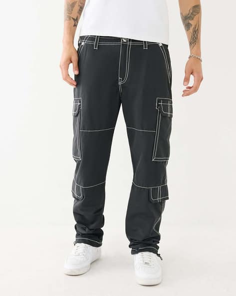 パンツ STUSSY CARPENTER PANT LEATHER Stüssy - Men's Distressed Leather Work Pant - (Brown) Stussy