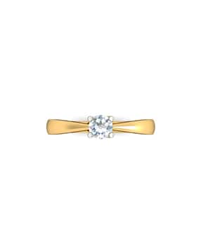 avsar Women Yellow Gold Stone-Studded Ring-picture-46