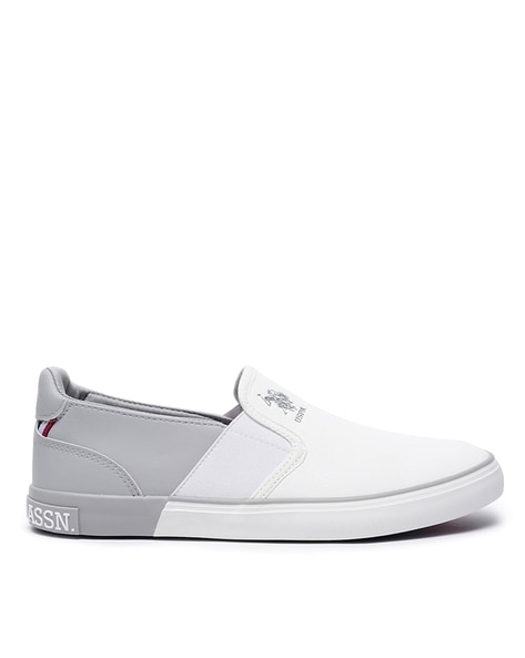 Men Colourblock Lanap Slip-On Sneakers