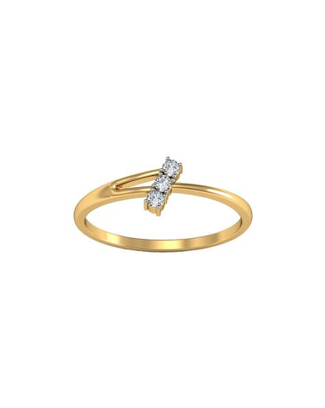 Avsar Women Yellow Gold Namrta Ring