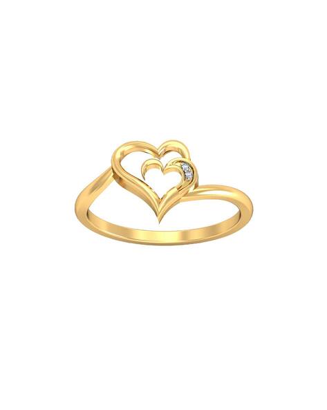 Avsar Women Yellow Gold Kinjal Ring