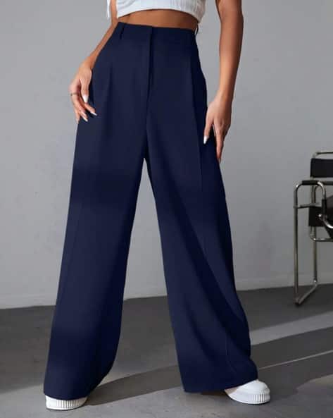 Women High-Rise Wide Leg Pants