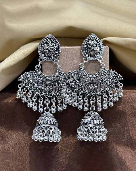 Buy Silver Earrings for Women by ANTICO Online Ajio