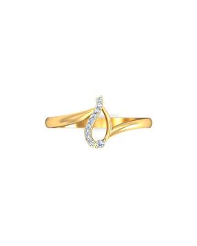 avsar Women Yellow Gold Samiksha Ring-picture-36