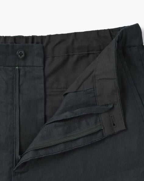 Buy Black Trousers Pants for Men by MUJI Online
