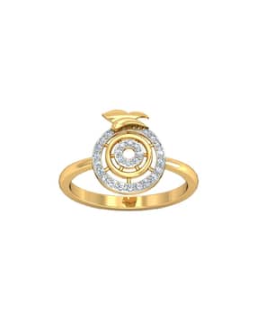avsar Women Yellow Gold Diamond Monika Ring-picture-38
