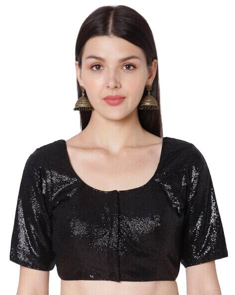 Sequence Front Open Blouse