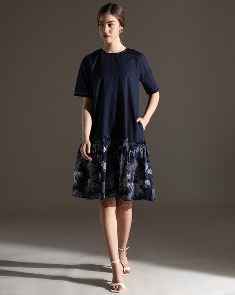 Buy Navy Blue Dresses Gowns for Women by Dora Dori Online Ajio