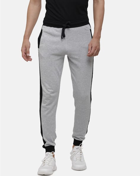 Madsto Men Heathered Joggers with Insert Pockets
