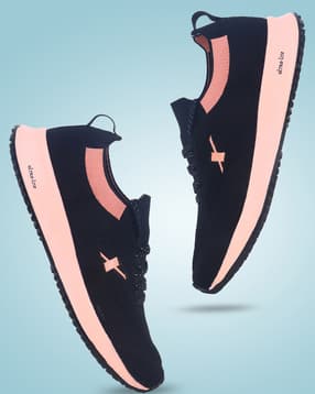 Women Low-Top Lace-Up Running Shoes-image-21