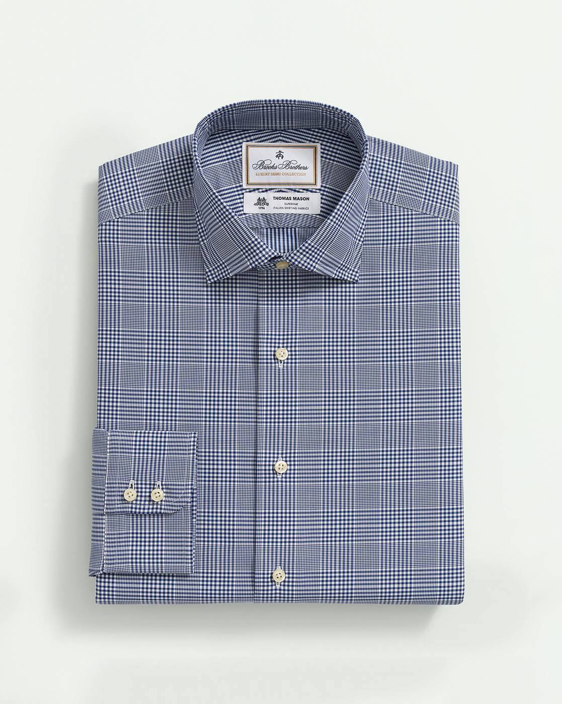 Buy BROOKS BROTHERS Luxury Collection Checked Reg Online | Ajio.com