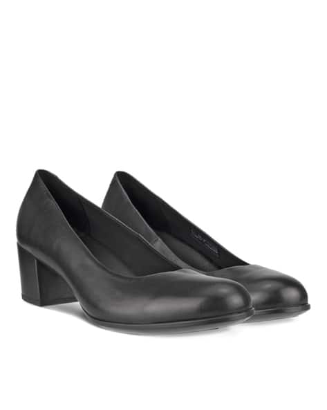 Round-Toe Chunky-Heeled Shoes