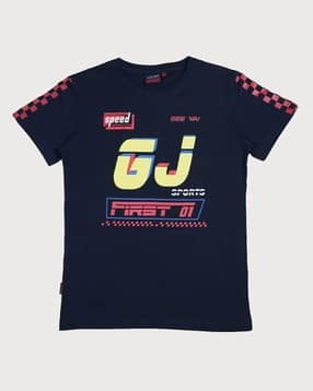 gini & jony Typographic Print Crew-Neck T-shirt-picture-11