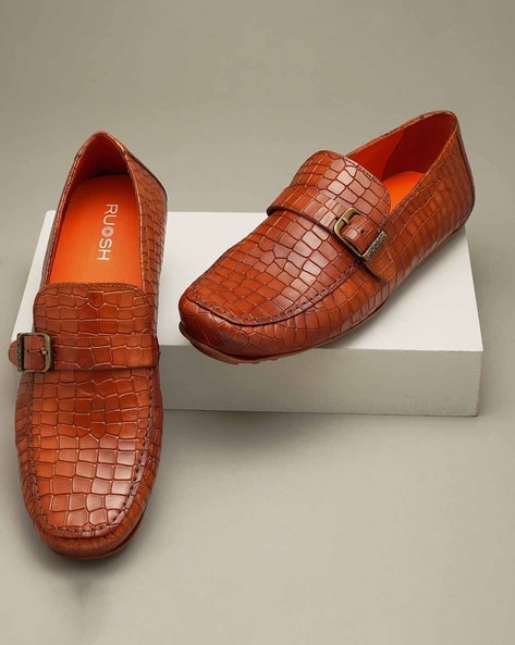 Ruosh Men Round-Toe Slip-On Shoes