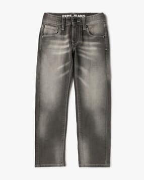 pepe jeans Boys Cashed Heavily Washed Slim Fit Jeans-picture-21