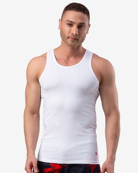 Round-Neck Sleeveless Vest