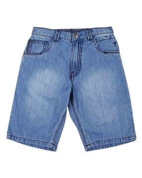 gini & jony Lightly Washed 5-pocket Denim Shorts-picture-37